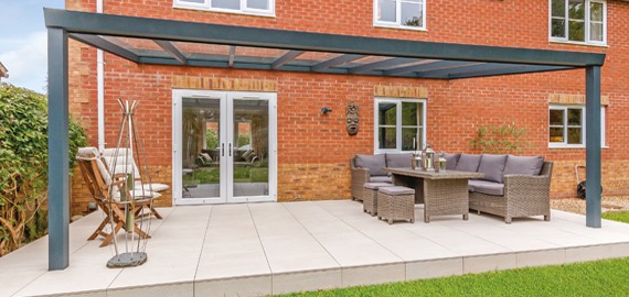 Aspire+ Wide Garden Veranda | SunSpaces