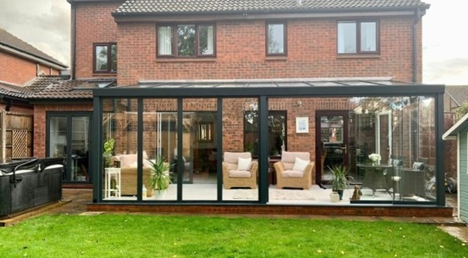 Stunning Panorama Garden Patio Sunroom